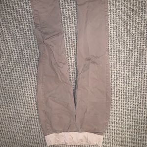 Gap crop Maternity khaki pant
